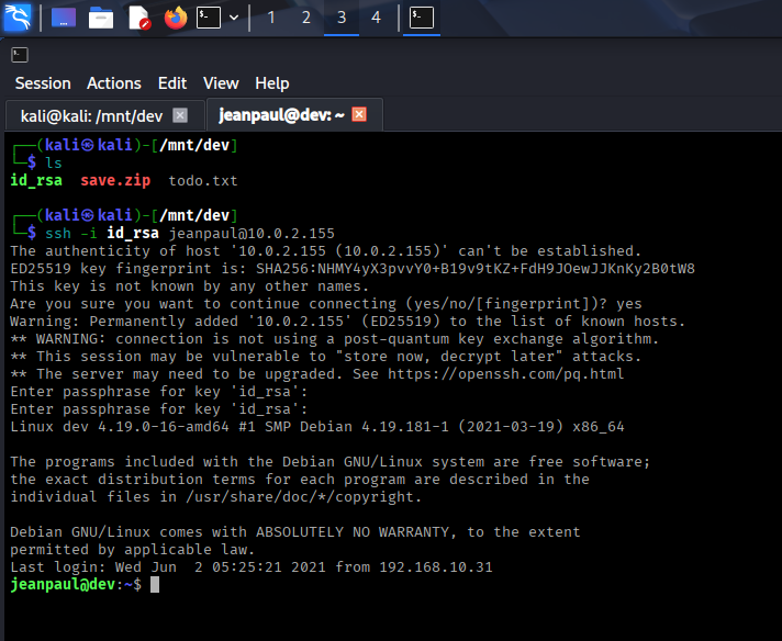 SSH Login